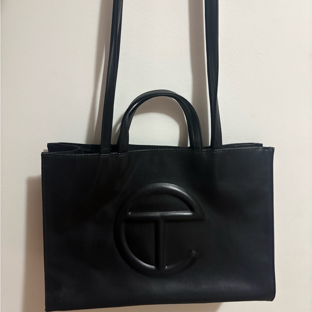 Telfar Classic Black Tote Bag